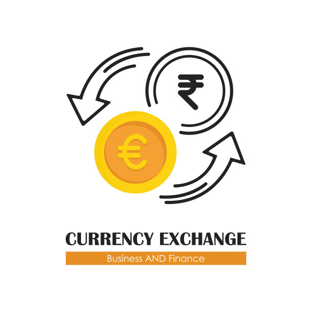 货币兑换。欧元和卢比图片下载