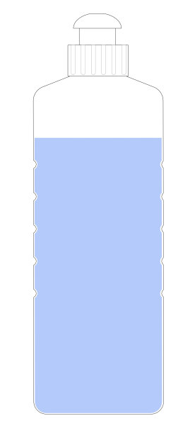 用塑料水瓶作为一个图标或标志的图形说明图片下载