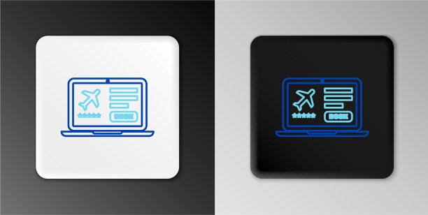 将笔记本电脑与电子登机牌连接起来图片下载