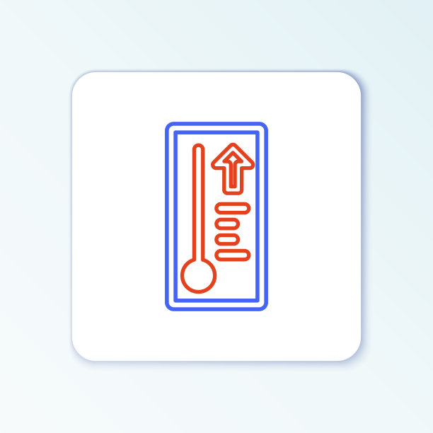 线气象学温度计测量热量和图片下载