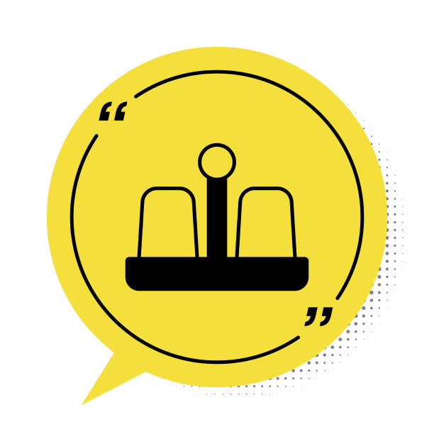 黑色的盐和胡椒图标孤立在白色图片下载