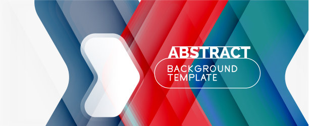 三维箭头几何构成抽象图片下载