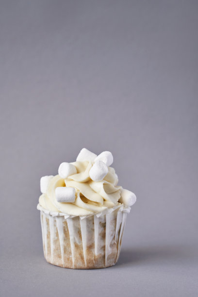 奶油小蛋糕。生日蛋糕店。饼干。美味的甜点图片下载