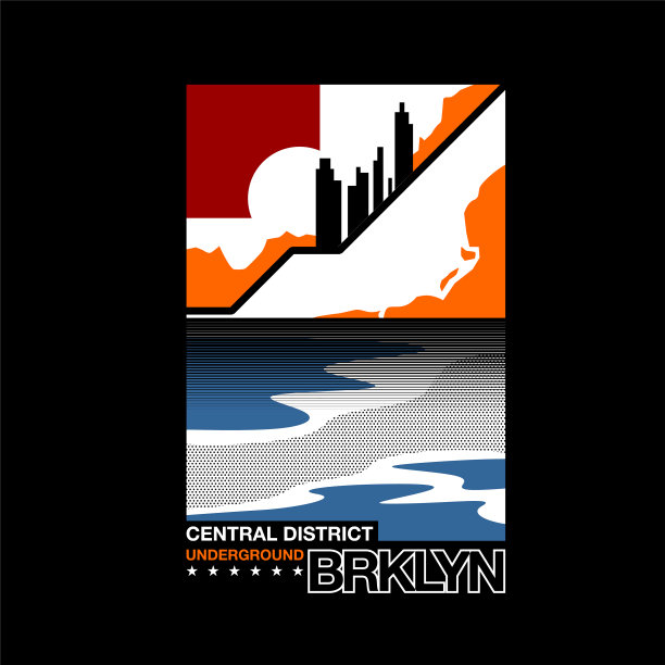 布鲁克林中心区地下复古时尚图片下载