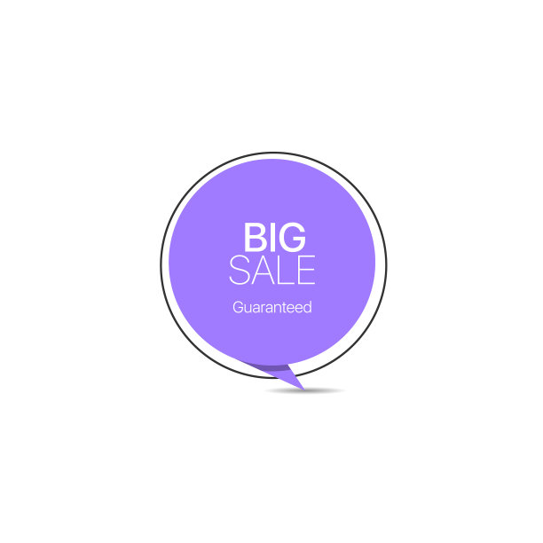 大减价时尚的纸标签促销横幅图片下载