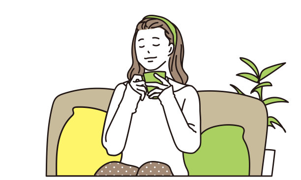 女人放松图片下载