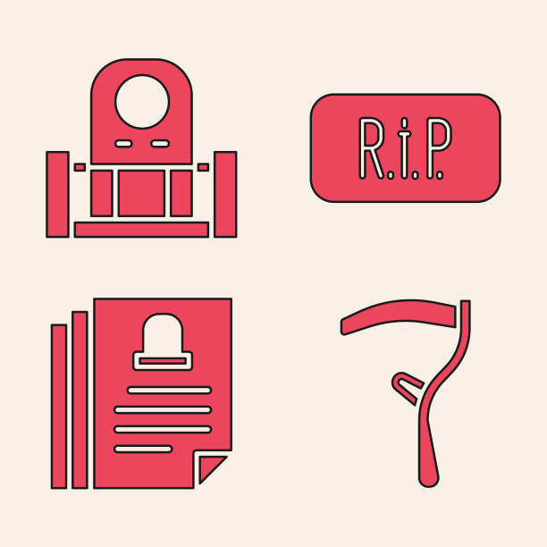 设大镰刀墓与墓碑言泡图片下载