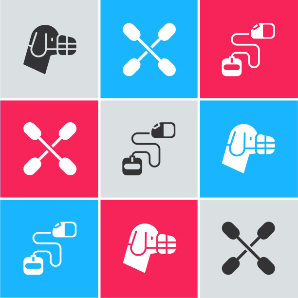 用棉签给狗戴上鼻罩图片下载