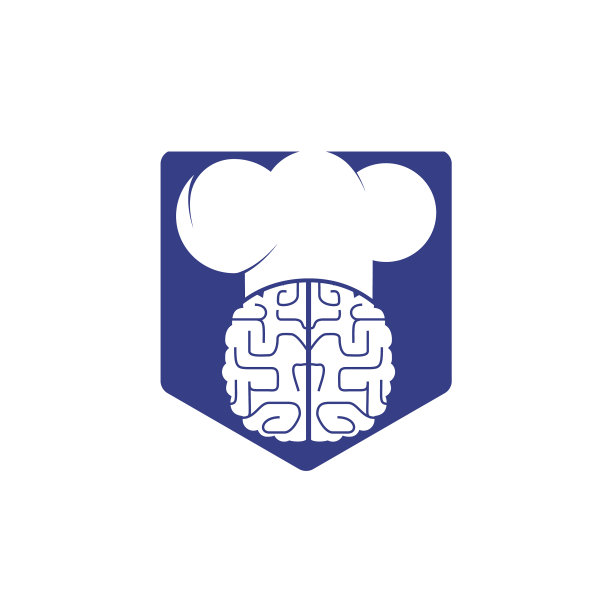 智能厨师标识设计理念图片下载