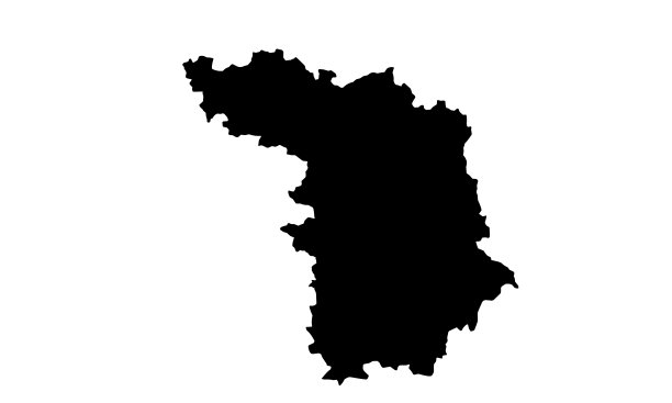 立陶宛考纳斯市的剪影地图图片下载