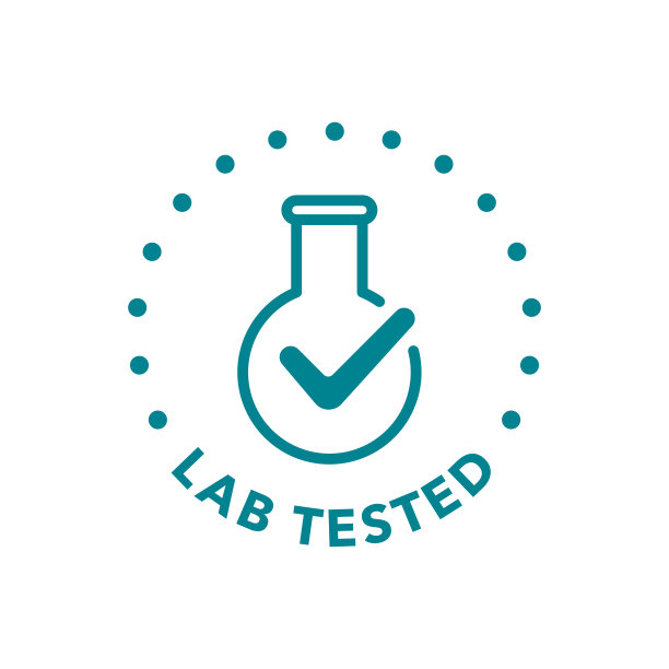 实验室测试圆形矢量徽章图标设计图片下载