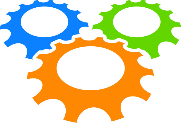 齿轮齿轮图标符号标志图片下载