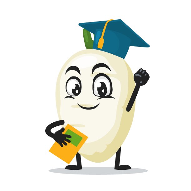 矢量插图的萝卜吉祥物或字符图片下载