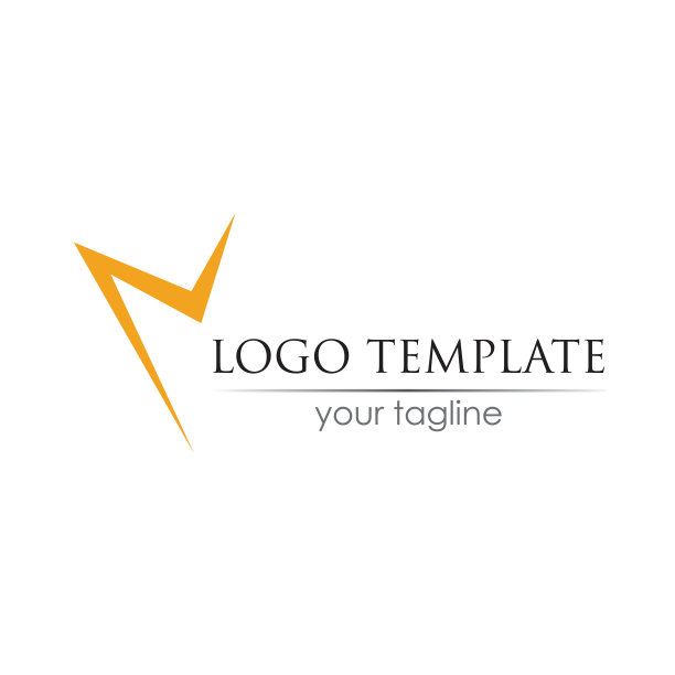 花卉郁金香标志设计模板图片下载