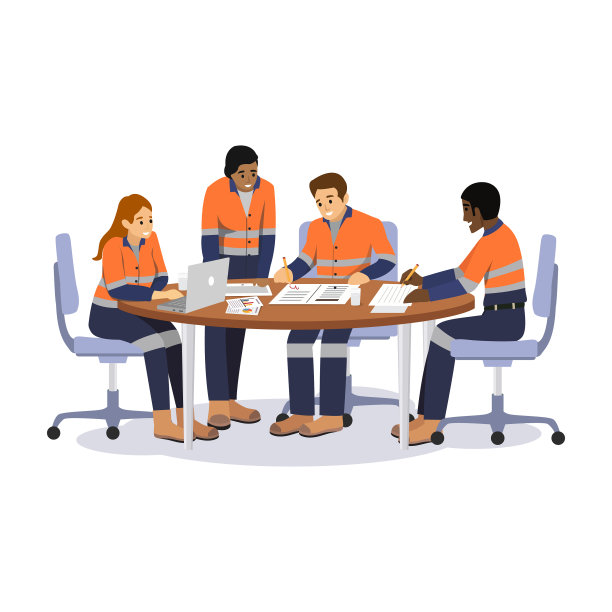 产业工人一起工作图片下载