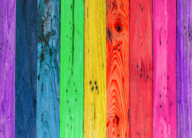 美丽的纹理，彩色的老木。图片下载