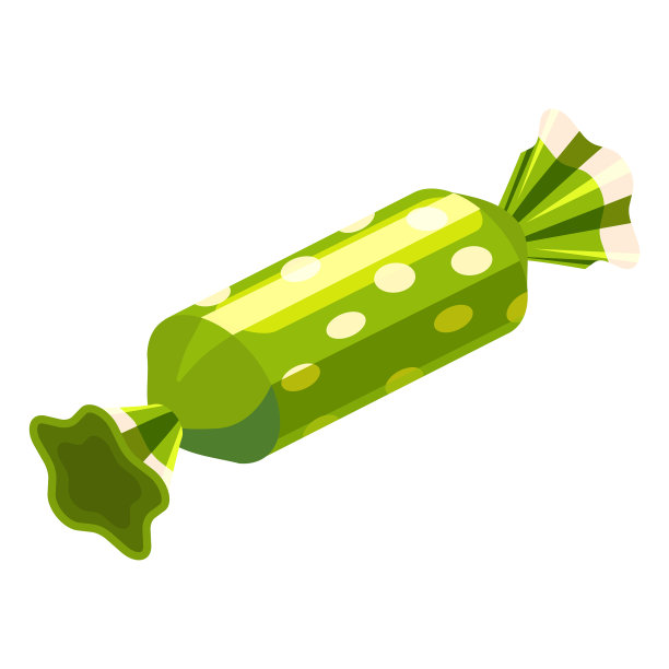 糖果等距包装节日糖果焦糖图片下载