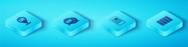 设置等距UI或ux设计调色板图片下载