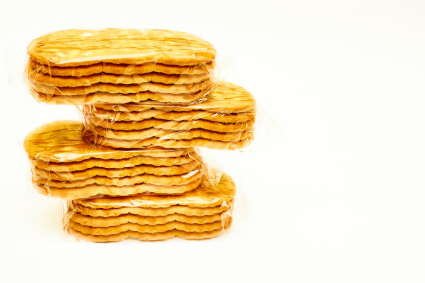 饼干或饼干密封在玻璃纸泡中以防止病毒图片下载