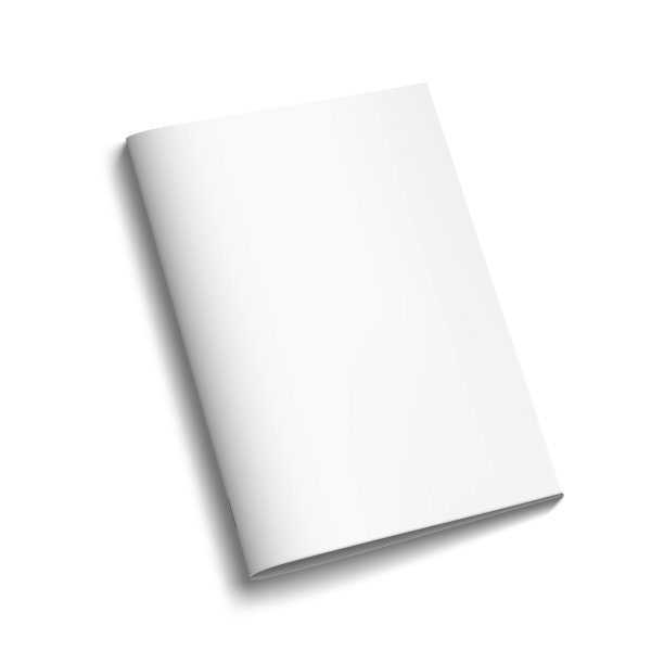 白色空白封面的杂志或小册子图片下载