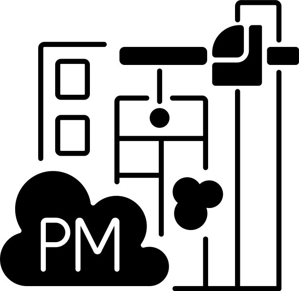 拆卸地点黑色线形图标图片下载