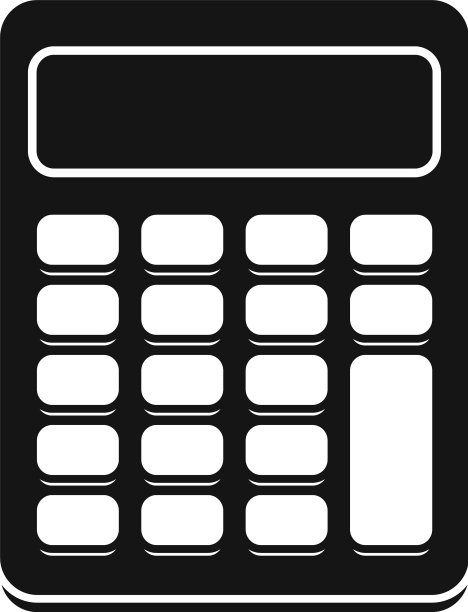 按钮计算器图标样式简单图片下载