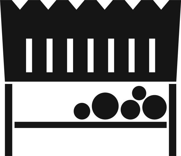 潘火盆图标简约风格图片下载