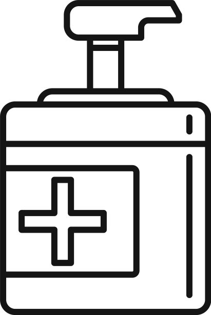 抗菌剂图标轮廓样式图片下载