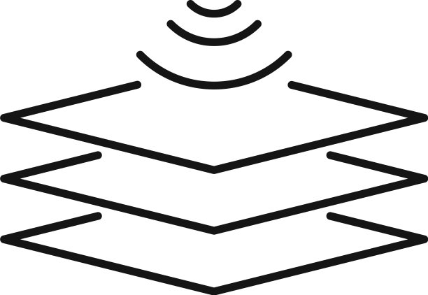 音频吸收面板轮廓图标样式图片下载