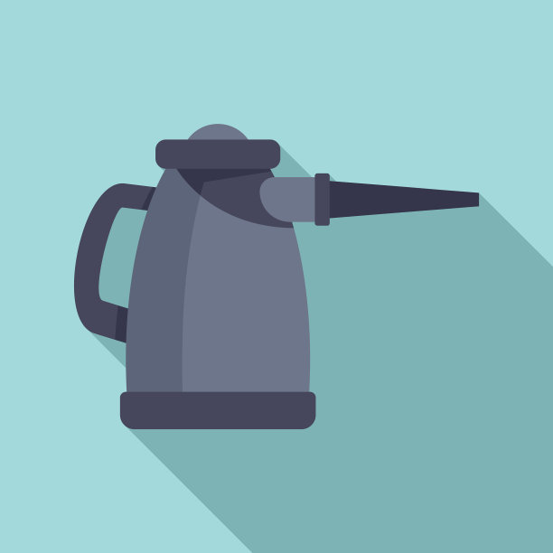 蒸汽清洁工具图标扁平化风格图片下载