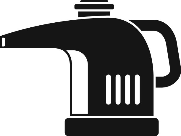 手蒸汽清洁器图标简单的风格图片下载