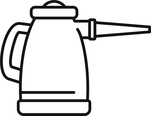 蒸汽清洁工具图标轮廓样式图片下载
