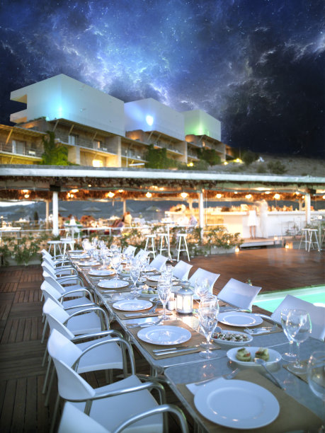 加勒比海的晚上图片下载