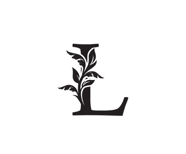 经典的字母纹章标志复古经典图片下载