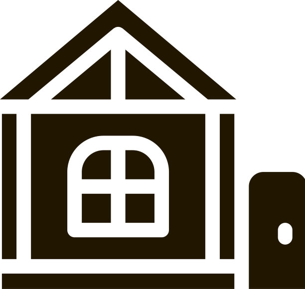 为儿童玩房子图标字形图片下载