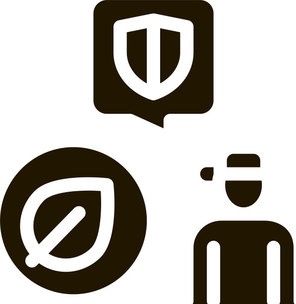 森林保护者图标字形图片下载