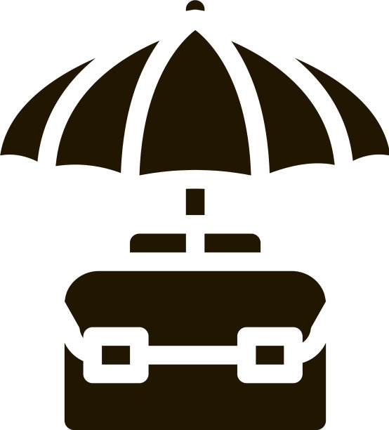 商业案例保护与伞图标图片下载