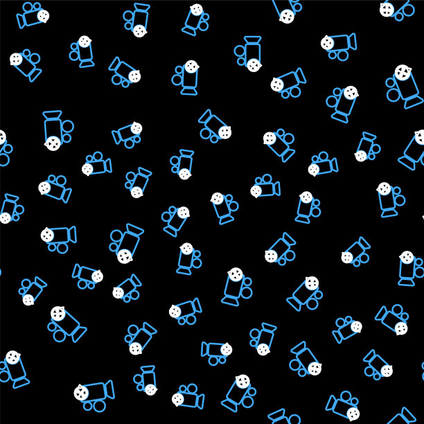 线摄像机与螺丝刀和扳手图标图片下载