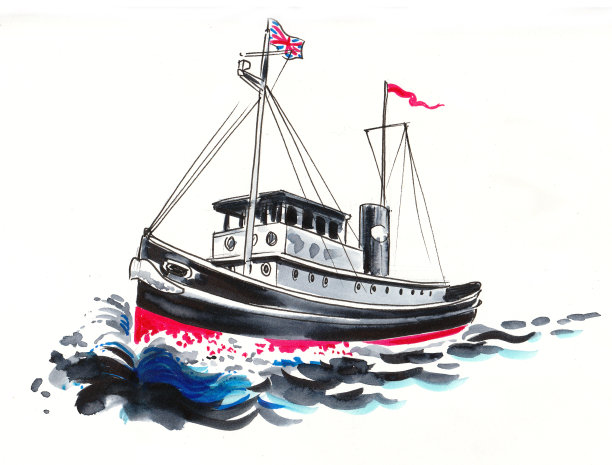 老拖轮图片下载