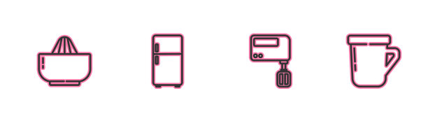 设置线柑橘类水果榨汁机电动搅拌机图片下载
