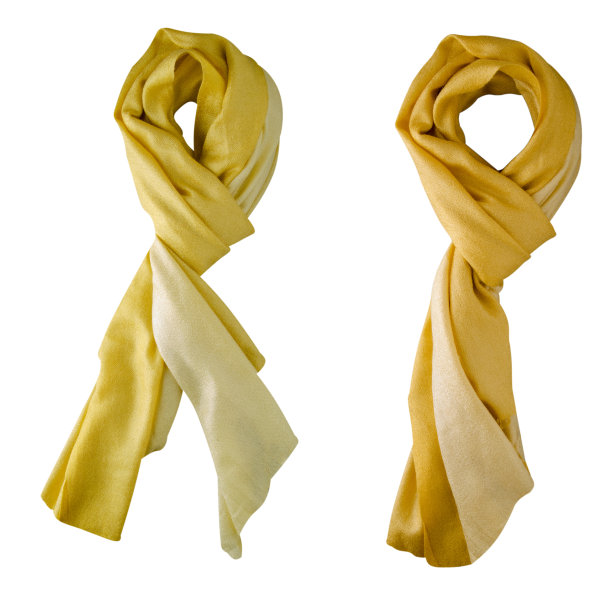 夏天的围巾。彩色的围巾。围巾俯视图图片下载