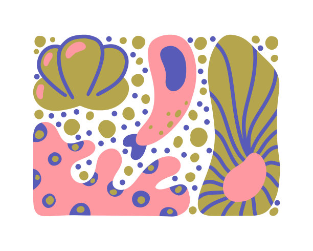 航海图案矩形海报印刷图片下载