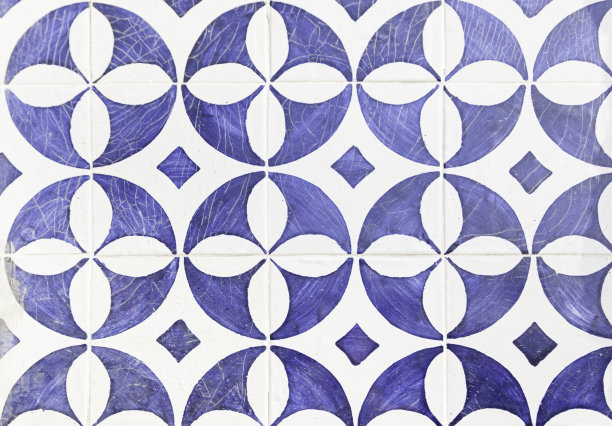 墙上的瓷砖是典型的里斯本风格图片下载
