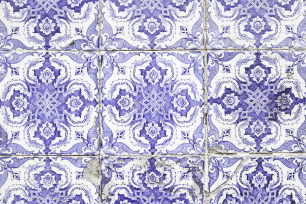 典型的旧里斯本瓷砖图片下载