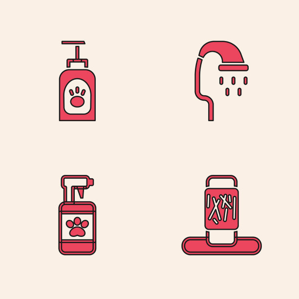 设猫抓贴、宠物洗发、淋浴和图片下载