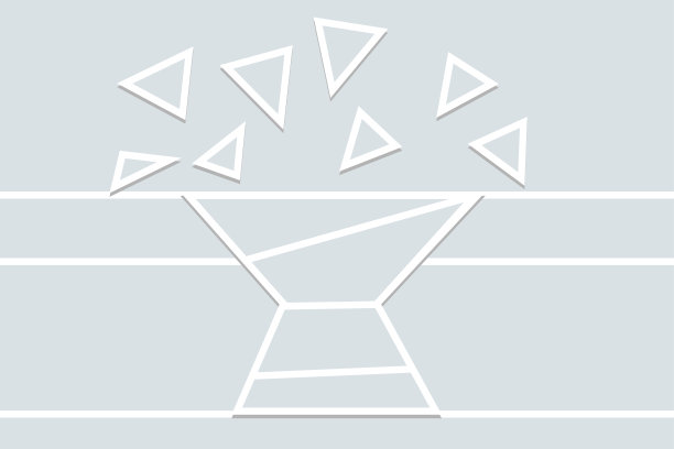 抽象情绪板模板进行展示设计，拼贴无缝图案。几何相册背景。灵感的背景模型。Moodboard空白。儿童主题。向量。图片下载