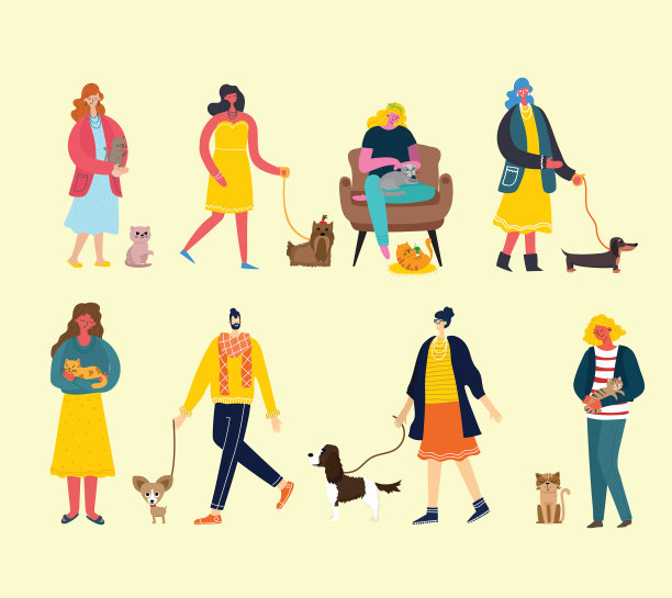 人们在她腿上抱着一只可爱的猫图片下载