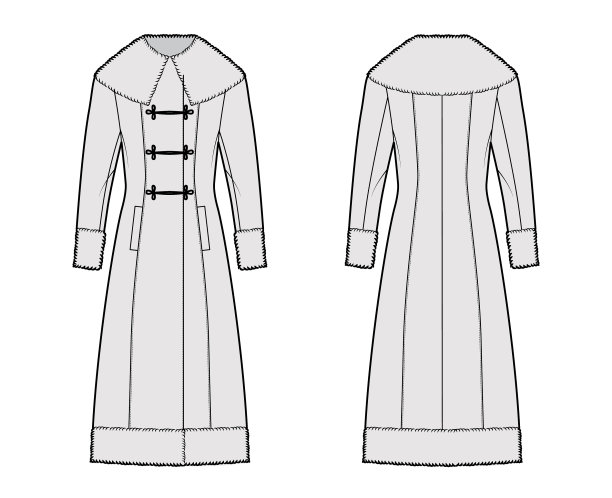 哥萨克外套技术时尚配图片下载