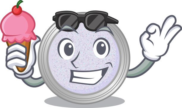 一幅漫画画着闪闪发光的眼影图片下载