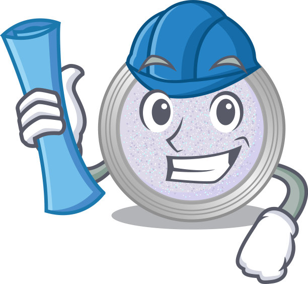 漫画画闪闪发光的眼影建筑师图片下载